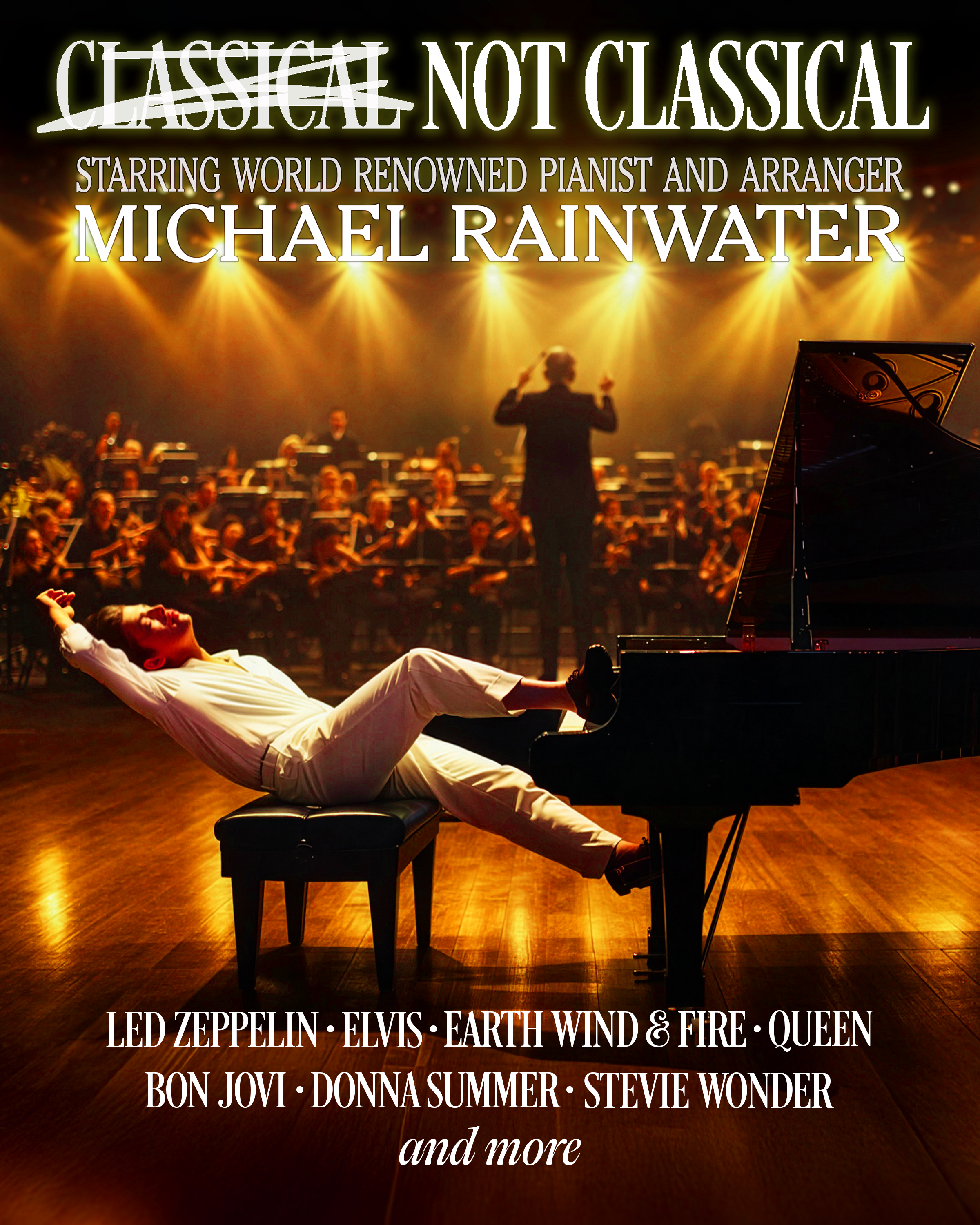 Classical Not Classical - Starring World Renowned Pianist and Arranger Michael Rainwater